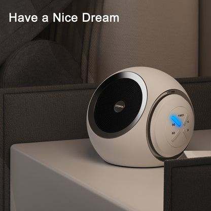 iTOMA 318-UK White Noise Machine, 30 Soothing Sounds Options Including Fan, Nature & White Noise, Sleep Timer, Bluetooth, Adjustable Volume, Sleep Sound Machine for Adults